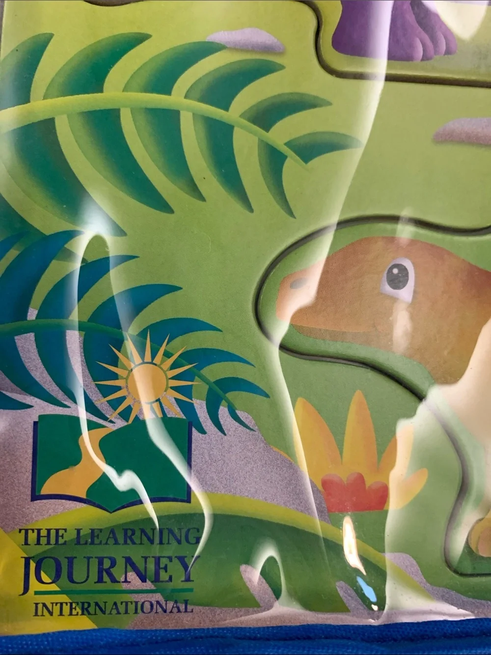 New The Learning Journey Wooden Puzzle Set with a Workbook. Includes 2 Puzzles